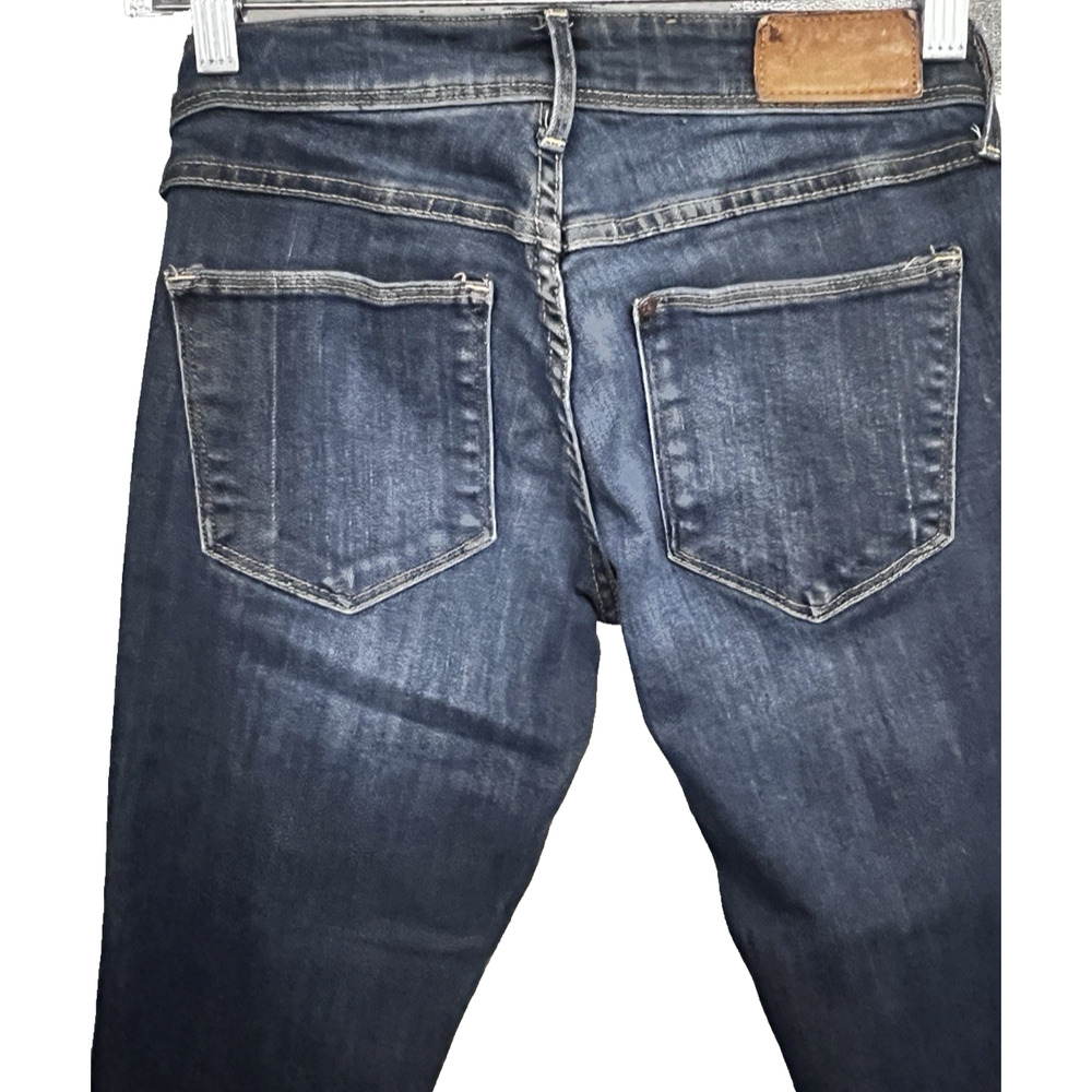 KUT Stretch Skinny Jeans Dark Wash Sz 0P 28x29 Low - Picture 3 of 5